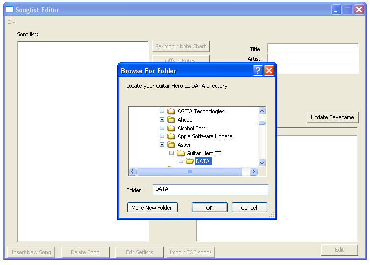 Adding Custom Songs to Guitar Hero III — mundayweb.com documentation